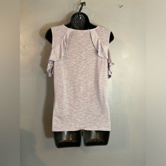 Juicy Couture gray cold shoulder blouse - Picture 5 of 5